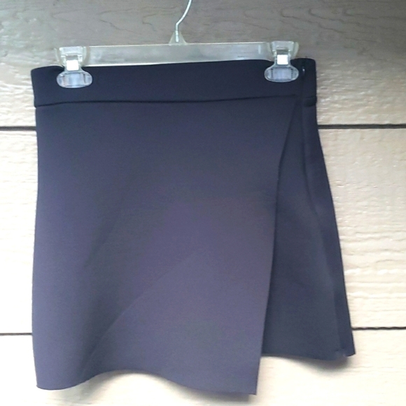 ASOS Asymmetrical Scuba Skirt with wrap detail 4 S small - Picture 1 of 5